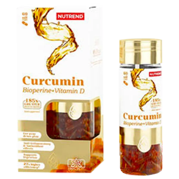 Vitamine Nutrend CURCUMIN + BIOPERINE + VITAMIN D (15483) 60 capsule photo 1