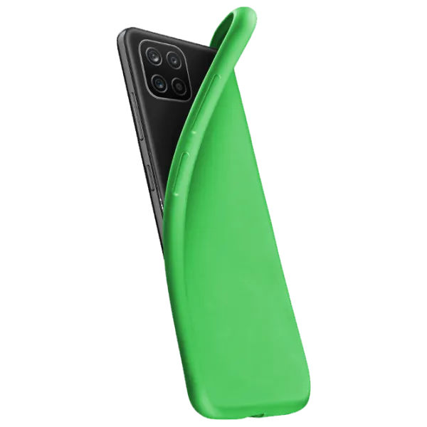Husă pentru smartphone Samsung Galaxy A03 Cellularline/ Back/ Cauciuc/ Green photo 1 Husă pentru smartphone Samsung Galaxy A03 Cellularline/ Back/ Cauciuc/ Green photo 1