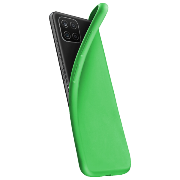 Husă pentru smartphone Samsung Galaxy A03 Cellularline/ Back/ Cauciuc/ Green photo 1 Husă pentru smartphone Samsung Galaxy A03 Cellularline/ Back/ Cauciuc/ Green photo 1