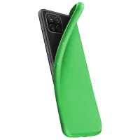 Чехол для смартфона Samsung Galaxy A03 Cellularline/ Back/ Резина/ Зелёный