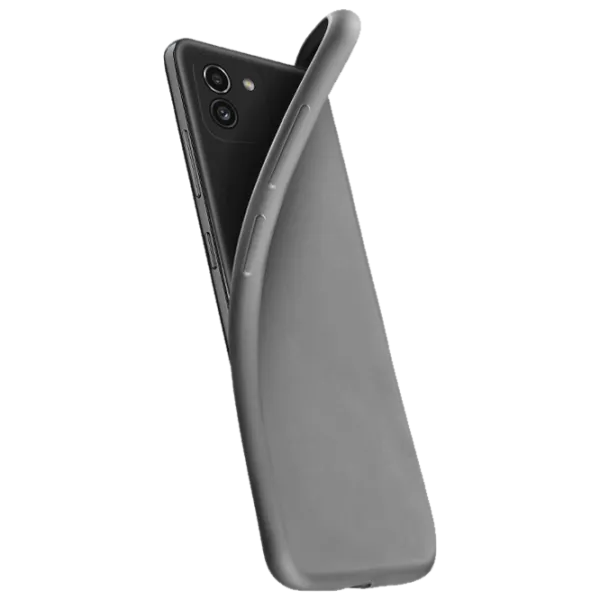 Husă pentru smartphone Samsung Galaxy A03 Cellularline/ Back/ Cauciuc/ Black photo 1 Husă pentru smartphone Samsung Galaxy A03 Cellularline/ Back/ Cauciuc/ Black photo 1
