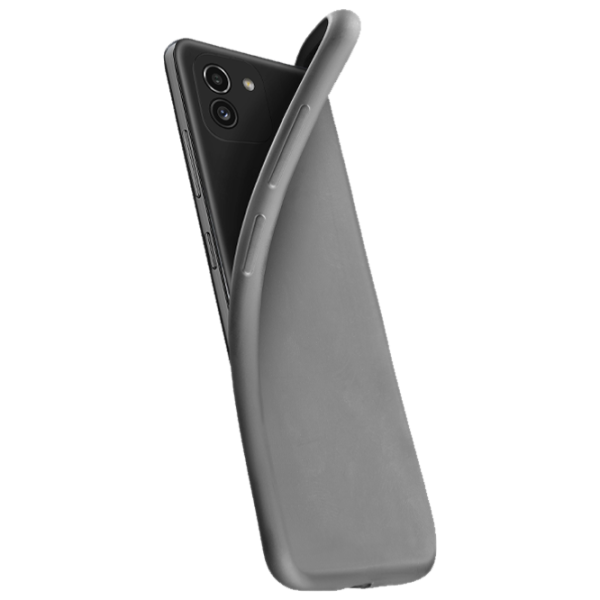 Husă pentru smartphone Samsung Galaxy A03 Cellularline/ Back/ Cauciuc/ Black photo 1 Husă pentru smartphone Samsung Galaxy A03 Cellularline/ Back/ Cauciuc/ Black photo 1