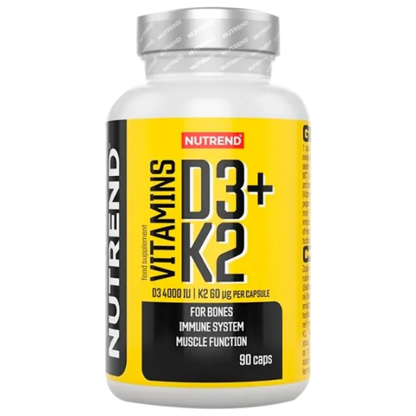 Vitamine Nutrend VITAMINS D3+K2 (31610) 90 capsule photo 1