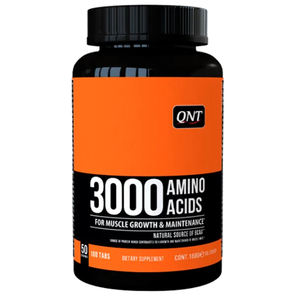 Aminoacizi QNT Amino Acids 3000 (1871) 100 comprimate photo 1 Aminoacizi QNT Amino Acids 3000 (1871) 100 comprimate photo 1