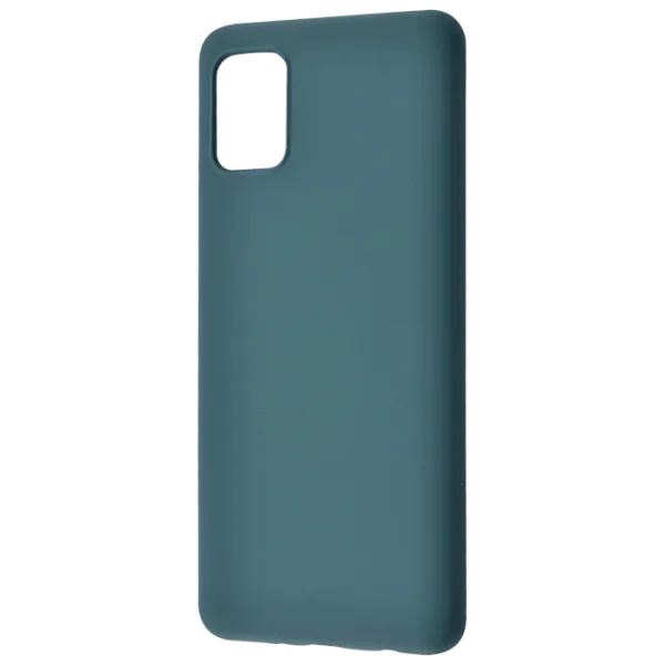 Husă pentru smartphone Samsung Galaxy A03s WAVE/ Back/ TPU/ Forest Green photo 1