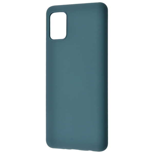 Husă pentru smartphone Samsung Galaxy A03s WAVE/ Back/ TPU/ Forest Green photo 1