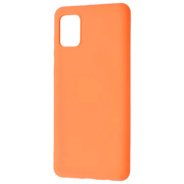 Husă pentru smartphone Samsung Galaxy A03s WAVE/ Back/ TPU/ Peach Orange photo 1 Husă pentru smartphone Samsung Galaxy A03s WAVE/ Back/ TPU/ Peach Orange photo 1