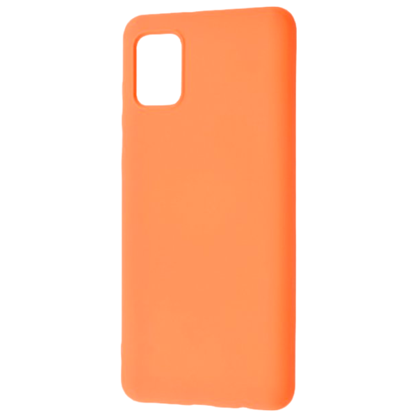 Husă pentru smartphone Samsung Galaxy A03s WAVE/ Back/ TPU/ Peach Orange photo 1 Husă pentru smartphone Samsung Galaxy A03s WAVE/ Back/ TPU/ Peach Orange photo 1