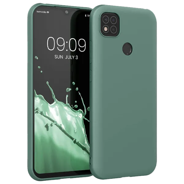 Чехол для смартфона Xiaomi Redmi 9C WAVE/ Back/ TPU/ Forest Зелёный photo 1 Чехол для смартфона Xiaomi Redmi 9C WAVE/ Back/ TPU/ Forest Зелёный photo 1