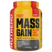 Гейнер Nutrend Mass Gain (8204) Клубника 1000 г