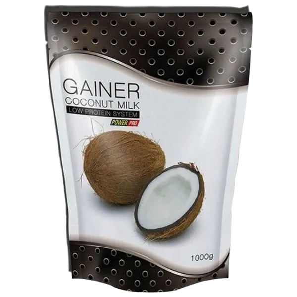 Gainer POWER PRO Low Protein System (29151) Lapte de nucă de cocos 1000 g photo 1