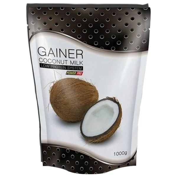 Gainer POWER PRO Low Protein System (29151) Lapte de nucă de cocos 1000 g photo 1