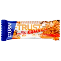 Протеиновые батончики USN TRUST CRUNCH Солёная карамель, арахис (18012) 60 г
