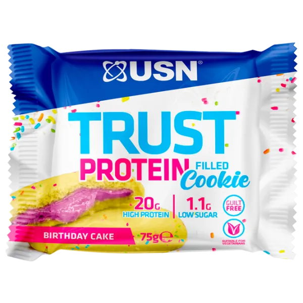 Batoane proteice USN TRUST FILLED Cake (26423) 75 g photo 1 Batoane proteice USN TRUST FILLED Cake (26423) 75 g photo 1