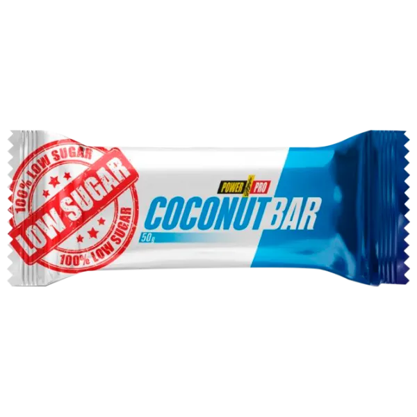 Batoane proteice POWER PRO PROTEIN BAR Nucă de cocos (29157) 50 g photo 1 Batoane proteice POWER PRO PROTEIN BAR Nucă de cocos (29157) 50 g photo 1