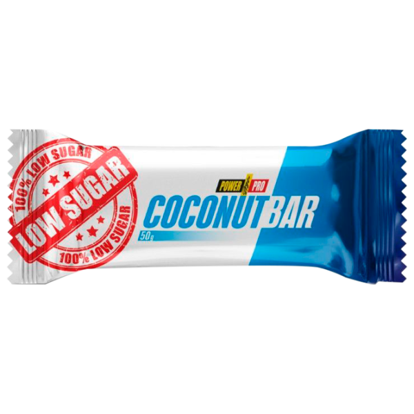 Batoane proteice POWER PRO PROTEIN BAR Nucă de cocos (29157) 50 g photo 1 Batoane proteice POWER PRO PROTEIN BAR Nucă de cocos (29157) 50 g photo 1