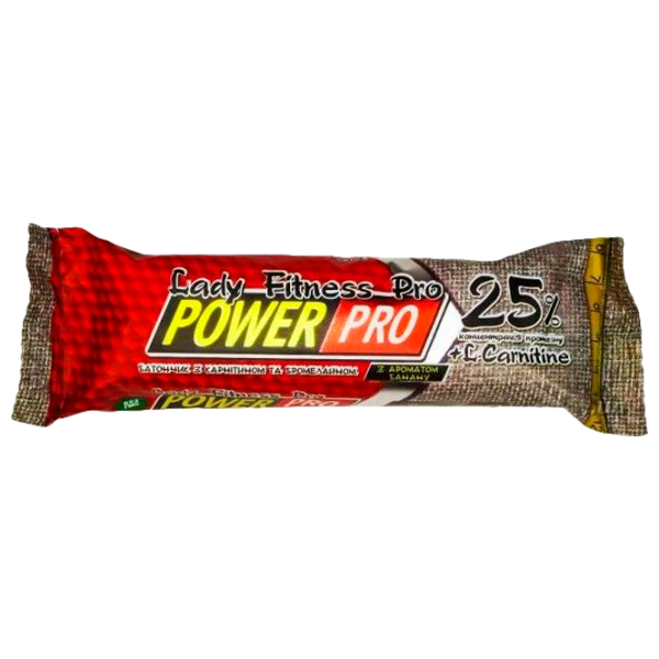 Batoane proteice POWER PRO PROTEIN BAR Banană (30100) 60 g photo 1