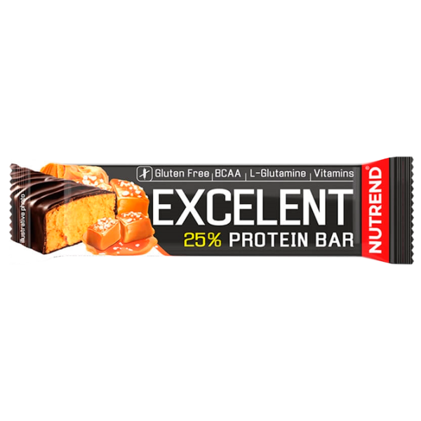 Batoane proteice Nutrend EXCELENT PROTEIN BAR Caramelă sărată (26445) 85 g photo 1