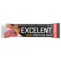Batoane proteice Nutrend EXCELENT PROTEIN BAR Coacăze negre, merișor (5021) 85 g
