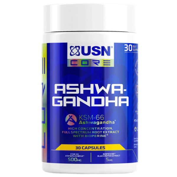 Stimulatoare de testosteron USN ASHWAGANDHA (24654) 30 capsule photo 1