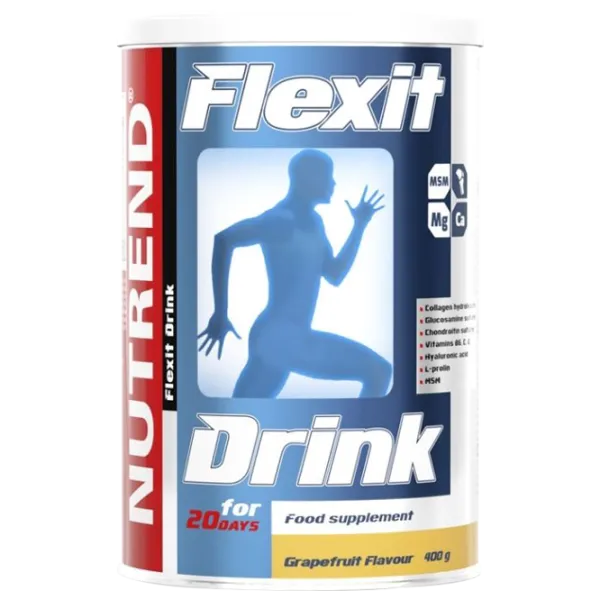 Condroprotectoare Nutrend FLEXIT DRINK (14493) Grapefruit 400 g photo 1
