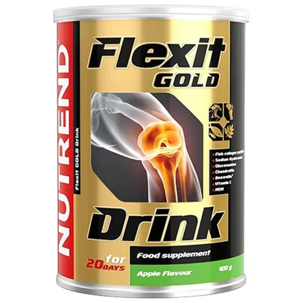 Condroprotectoare Nutrend FLEXIT GOLD DRINK (30860) Măr verde 400 g photo 1