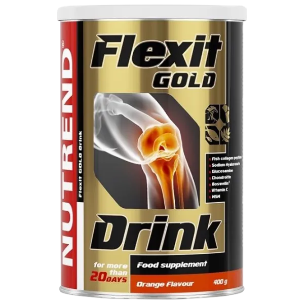 Condroprotectoare Nutrend FLEXIT GOLD DRINK (7605) Portocală 400 g photo 1