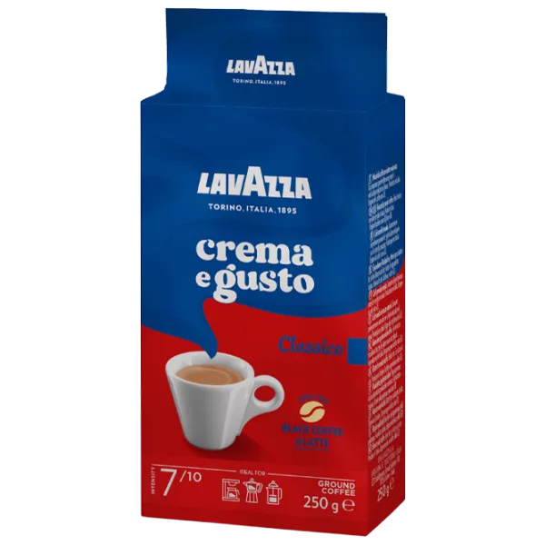 Cafea LAVAZZA CREMA E GUSTO Măcinată/ Classic/ 250 g photo 1
