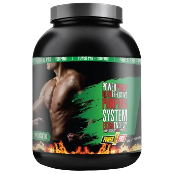 Complexe preantrenament POWER PRO Mix “Pumping” (30096) Mojito 500 g photo 1