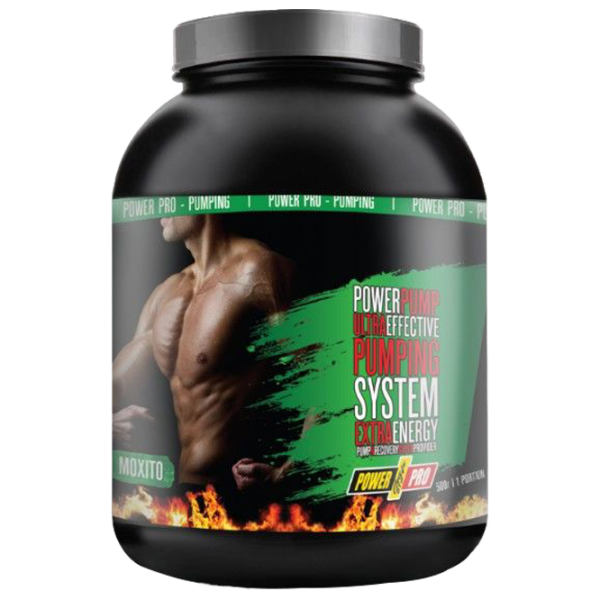 Complexe preantrenament POWER PRO Mix “Pumping” (30096) Mojito 500 g photo 1