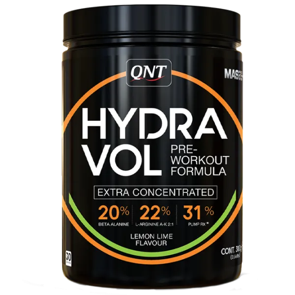 Complexe preantrenament QNT HYDRAVOL EXTRA CONCENTRATED PRE-WORKOUT (9747) Lămîe 300 g photo 1