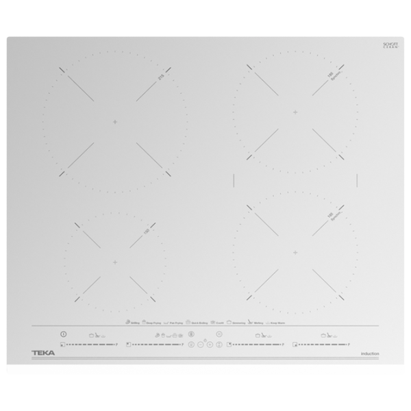 Plită încorporabilă cu inducție Teka IZC 64630 MST WH White photo 1