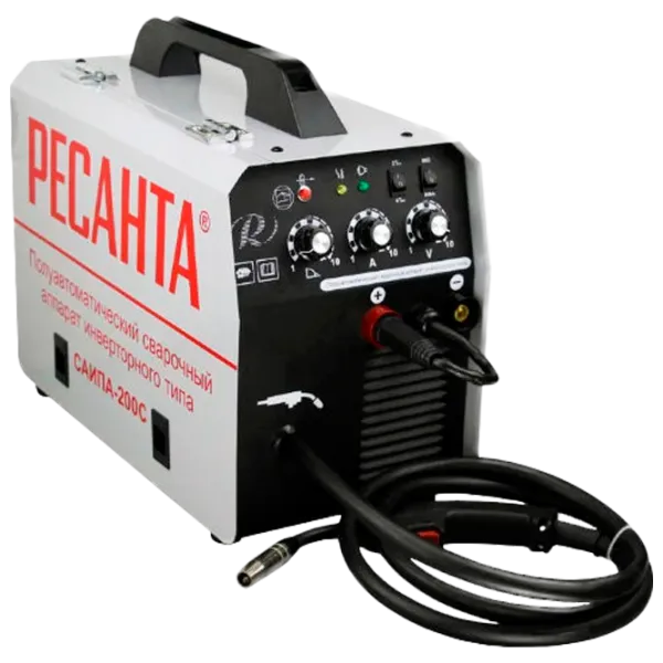 Сварочный аппарат Resanta САИПА-200C 230 - 240 В полуавтоматическая (MIG/ MAG) photo 1