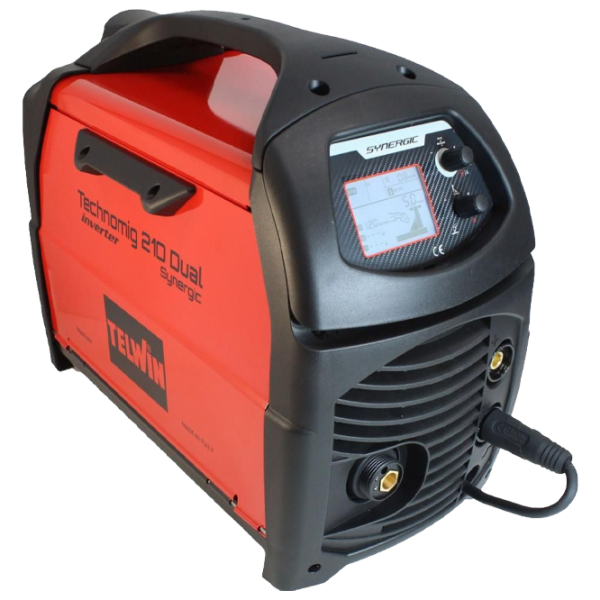 Aparat de sudat TELWIN TECHNOMIG 210 DUAL SYNERGIC 220 V semiautomat (MIG/ MAG) photo 1