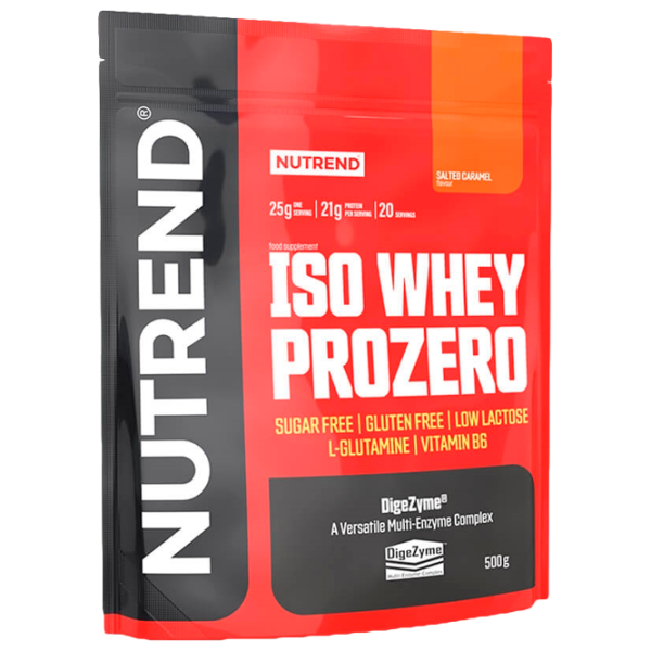 Băuturi izotonice Nutrend ISO WHEY PROZERO (28282) 500 g photo 1