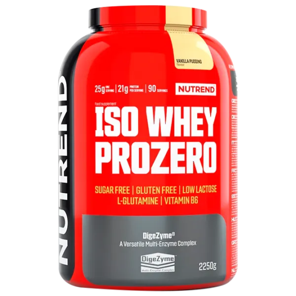 Băuturi izotonice Nutrend ISO WHEY PROZERO (28280) 2250 g photo 1