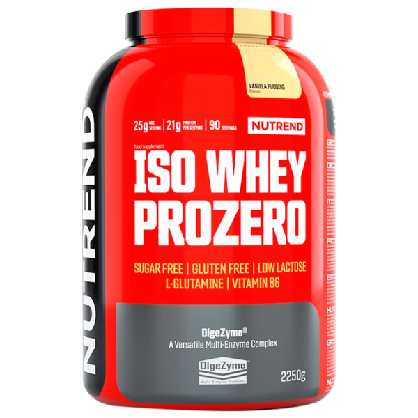 Băuturi izotonice Nutrend ISO WHEY PROZERO (28280) 2250 g photo 1