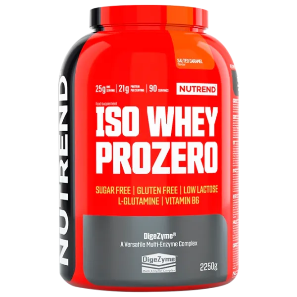 Băuturi izotonice Nutrend ISO WHEY PROZERO (28278) 2250 g photo 1