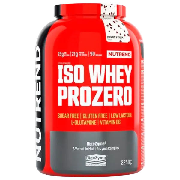 Băuturi izotonice Nutrend ISO WHEY PROZERO (28277) 2250 g photo 1