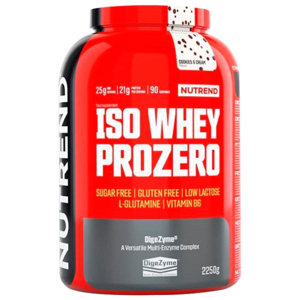 Băuturi izotonice Nutrend ISO WHEY PROZERO (28277) 2250 g photo 1