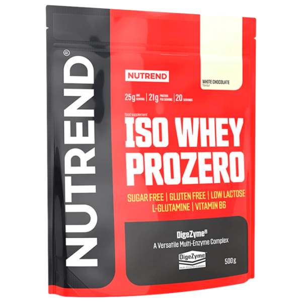 Băuturi izotonice Nutrend ISO WHEY PROZERO (29479) 500 g photo 1