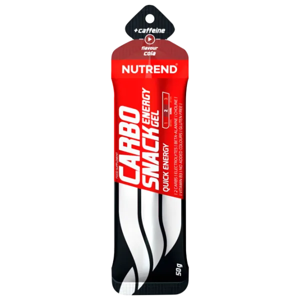 Энергетик Nutrend CARBOSNACK WITH CAFFEINE (29421) 50 г photo 1
