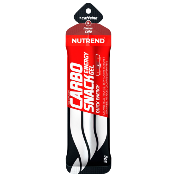 Энергетик Nutrend CARBOSNACK WITH CAFFEINE (29421) 50 г photo 1