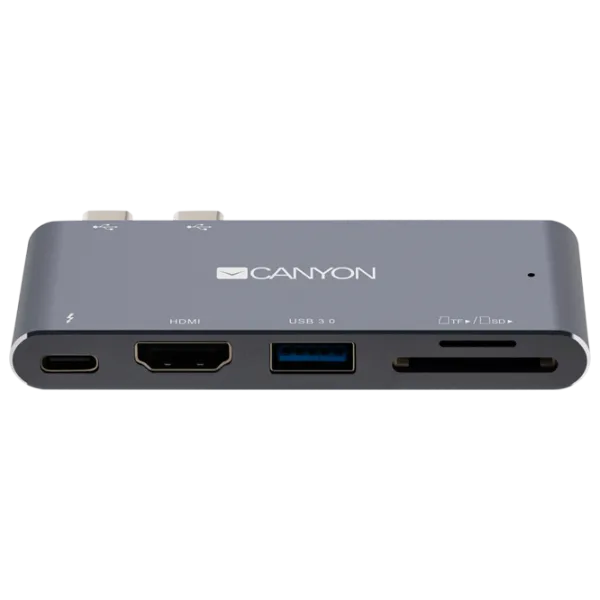 Adapter Canyon DS-5 USB 3.0/ Gray photo 1
