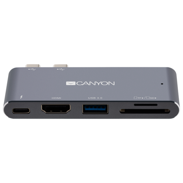 Adapter Canyon DS-5 USB 3.0/ Gray photo 1