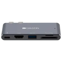 Adapter Canyon DS-5 USB 3.0/ Gray