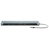Adapter Canyon DS-9 USB Type-C/ Silver