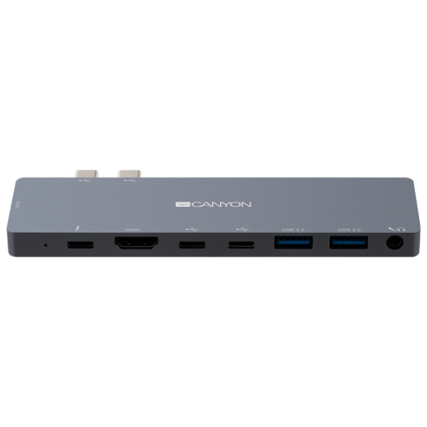 Адаптер Canyon DS-8 USB Type-C/ Серый photo 1