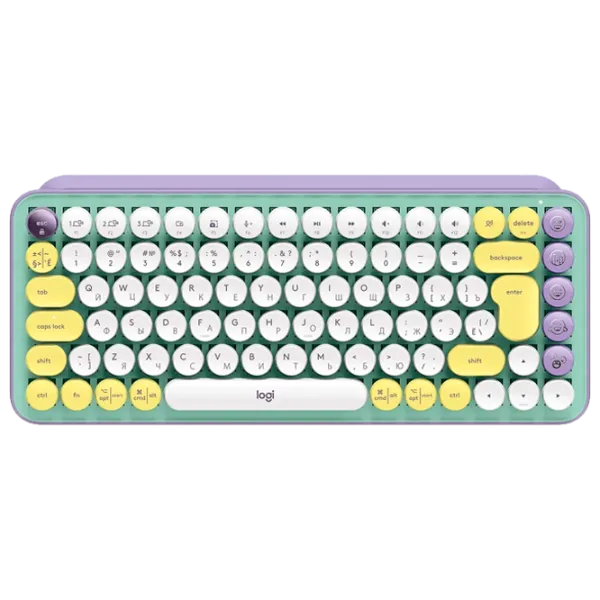 Клавиатура Logitech POP Keys Беспроводные/ Мятный photo 1