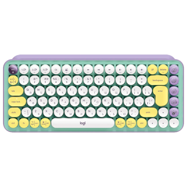 Клавиатура Logitech POP Keys Беспроводные/ Мятный photo 1